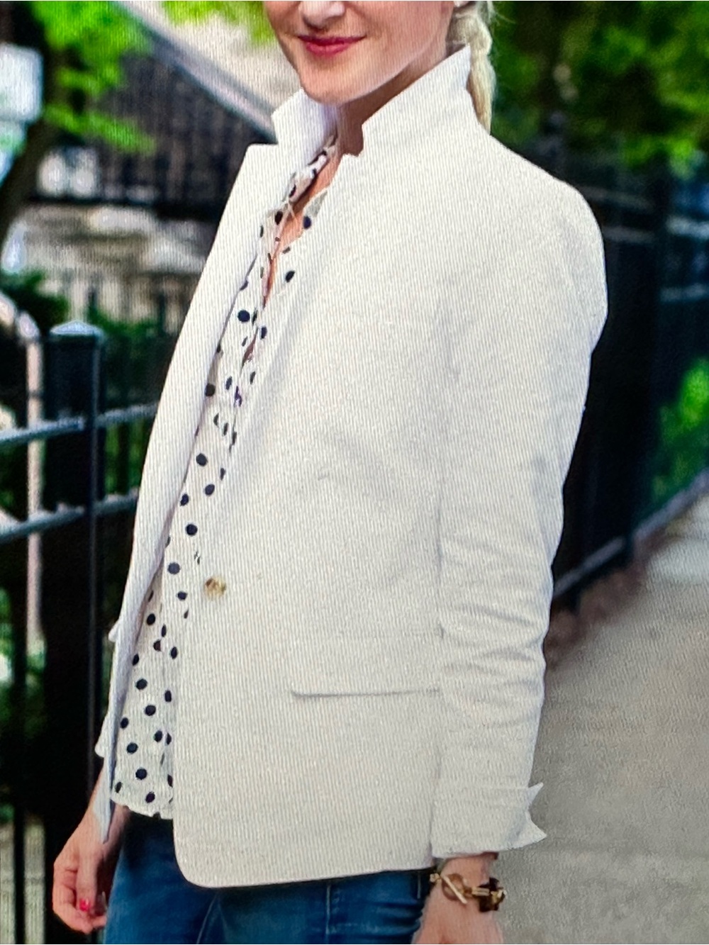 J.CREW REGENT LINEN BLAZER